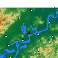 Nearby Forecast Locations - Zongyang - Kaart