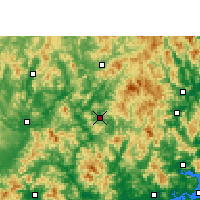Nearby Forecast Locations - Dapu - Kaart