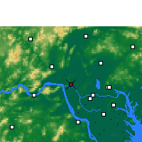 Nearby Forecast Locations - Sanshui - Kaart