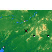 Nearby Forecast Locations - Lingshan - Kaart