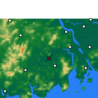 Nearby Forecast Locations - Kaiping - Kaart