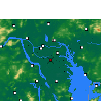 Nearby Forecast Locations - Shunde - Kaart