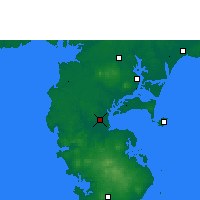 Nearby Forecast Locations - Haikang - Kaart