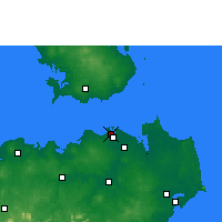 Nearby Forecast Locations - Haikou - Kaart