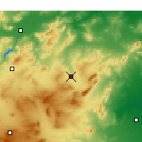Nearby Forecast Locations - Siliana - Kaart