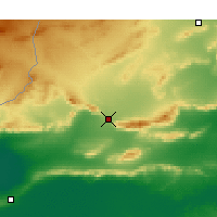 Nearby Forecast Locations - Gafsa - Kaart