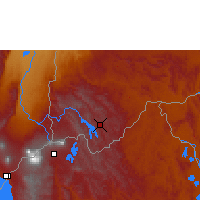 Nearby Forecast Locations - Kabale - Kaart
