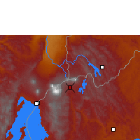 Nearby Forecast Locations - Ruhengeri - Kaart