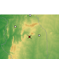 Nearby Forecast Locations - Sokodé - Kaart