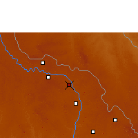 Nearby Forecast Locations - Kafironda - Kaart