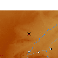 Nearby Forecast Locations - Seretse - Kaart