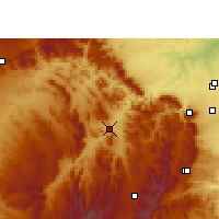 Nearby Forecast Locations - Tswelopele - Kaart