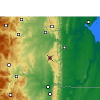 Nearby Forecast Locations - Siteki - Kaart