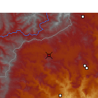 Nearby Forecast Locations - Matatiele - Kaart