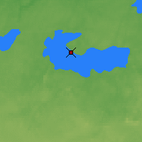 Nearby Forecast Locations - Island Lake - Kaart