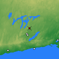 Nearby Forecast Locations - Peterborough Trent - Kaart