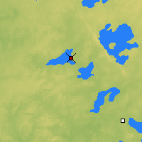 Nearby Forecast Locations - Red Lake - Kaart