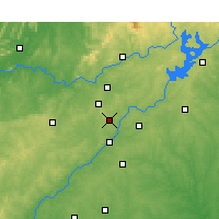 Nearby Forecast Locations - Dobbins - Kaart