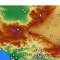 Nearby Forecast Locations - Sandberg - Kaart