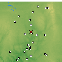 Nearby Forecast Locations - Dayton - Kaart