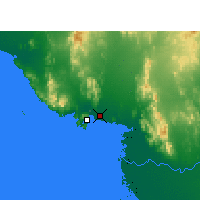 Nearby Forecast Locations - Empalme - Kaart