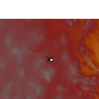 Nearby Forecast Locations - San Luis Potosí - Kaart