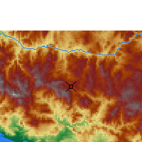 Nearby Forecast Locations - Chilpancingo - Kaart