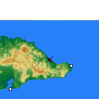 Nearby Forecast Locations - Baracoa - Kaart