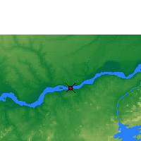 Nearby Forecast Locations - Ciudad Bolívar - Kaart