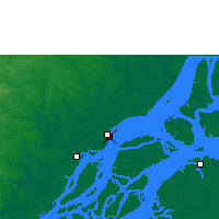 Nearby Forecast Locations - Macapá - Kaart