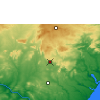 Nearby Forecast Locations - Palmeira d. I. - Kaart