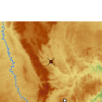 Nearby Forecast Locations - Conceição do Mato Dentro - Kaart