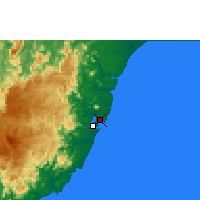 Nearby Forecast Locations - Vitória - Kaart