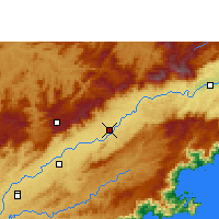 Nearby Forecast Locations - Guaratinguetá - Kaart