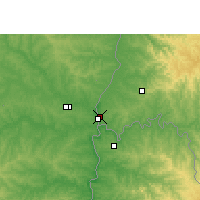 Nearby Forecast Locations - Foz do Iguaçu - Kaart