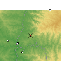 Nearby Forecast Locations - São Miguel do Iguaçu - Kaart