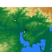 Nearby Forecast Locations - Canoas - Kaart
