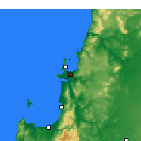 Nearby Forecast Locations - Concepción - Kaart