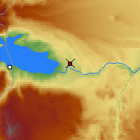 Nearby Forecast Locations - Perito Moreno - Kaart