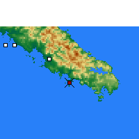 Nearby Forecast Locations - Nouméa - Kaart
