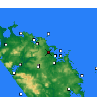 Nearby Forecast Locations - Kerikeri - Kaart