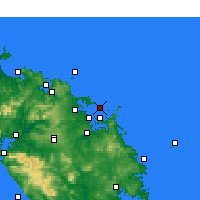 Nearby Forecast Locations - Bay of Islands - Kaart