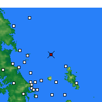 Nearby Forecast Locations - Mokohinau - Kaart