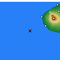 Nearby Forecast Locations - Maui Platf. - Kaart
