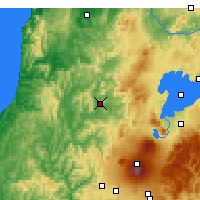 Nearby Forecast Locations - Taumarunui - Kaart