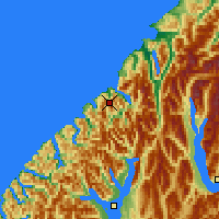 Nearby Forecast Locations - Milford Sound - Kaart