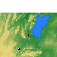 Nearby Forecast Locations - Argyle (Vliegveld) - Kaart