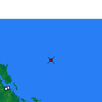 Nearby Forecast Locations - Heron Island - Kaart