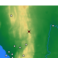 Nearby Forecast Locations - Eudunda - Kaart