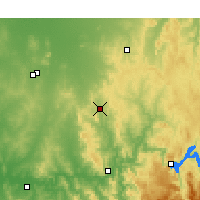 Nearby Forecast Locations - Cootamundra - Kaart